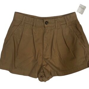 Free People Tan Billie Chino Shorts